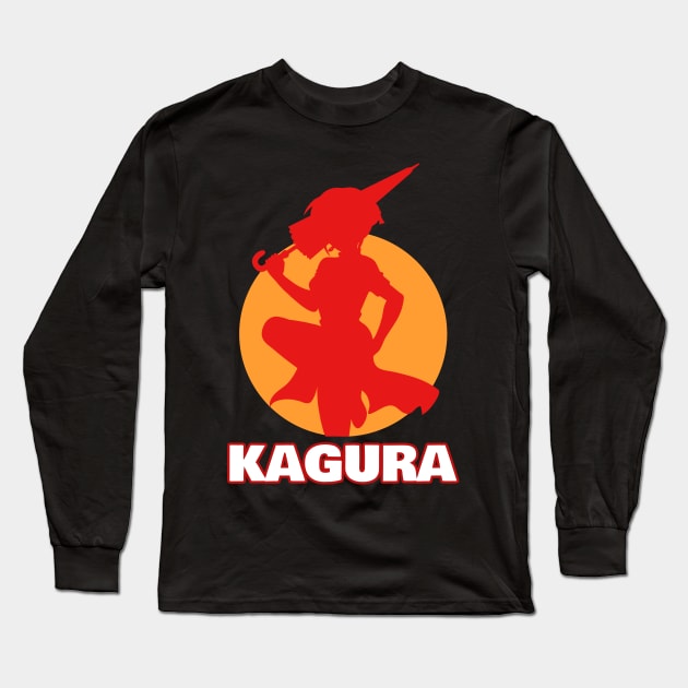 Kagura Yato Long Sleeve T-Shirt by Earphone Riot